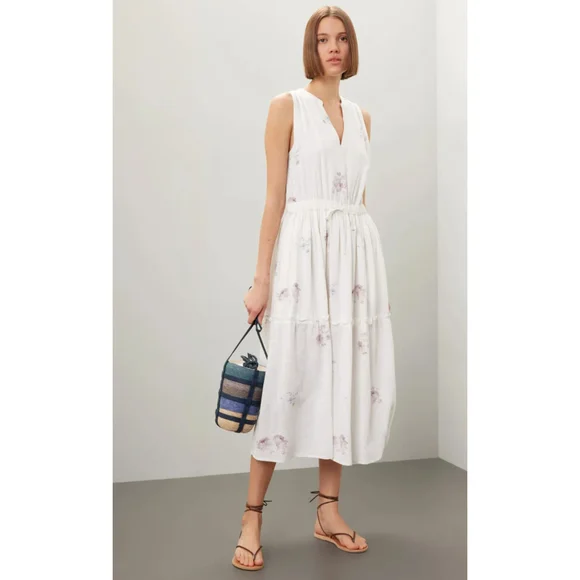 Splendid Livia Dress in White Floral - Picture 1 of 7